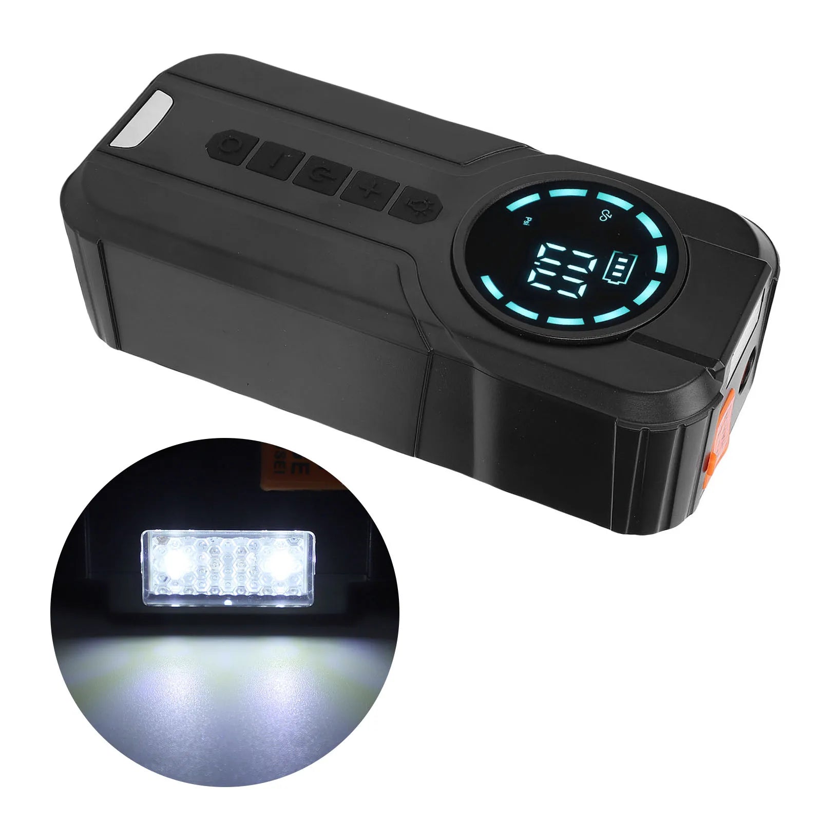 מתנע חירום לרכב עם מדחס אוויר נייד

Portable Car Jump Starter with Air Compressor