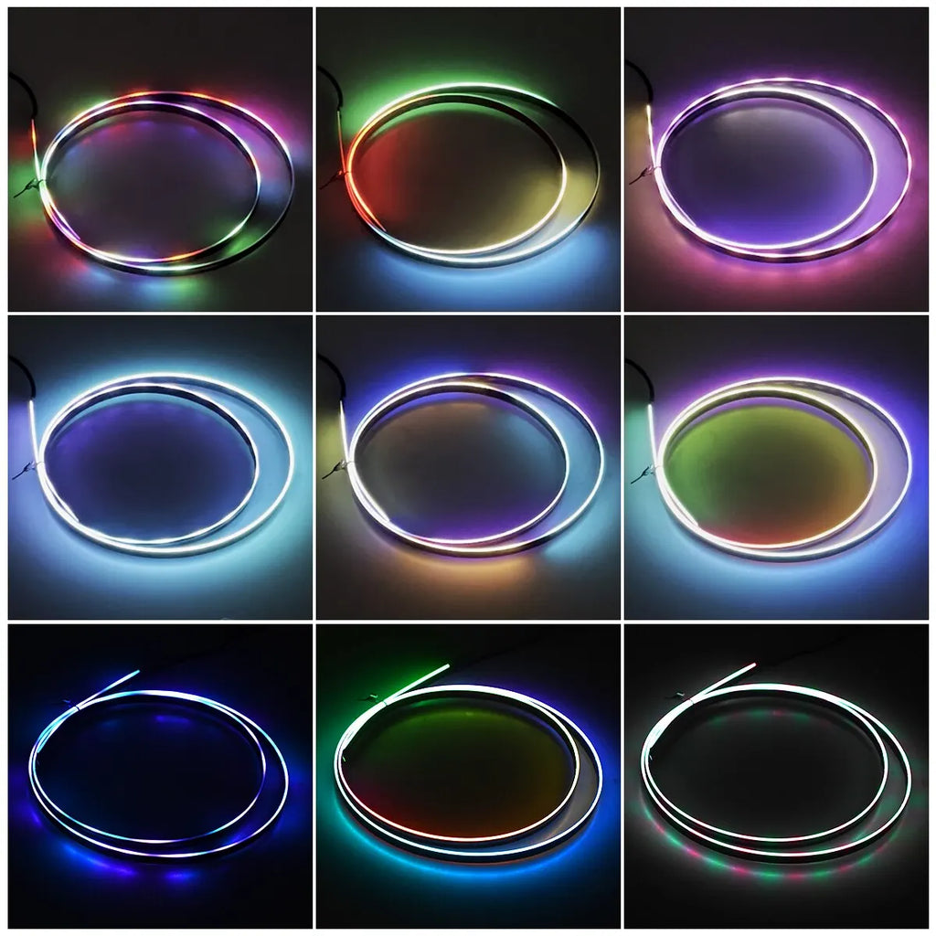 תאורת LED חכמה לרכב RGB | Smart RGB Car Ambient Light.