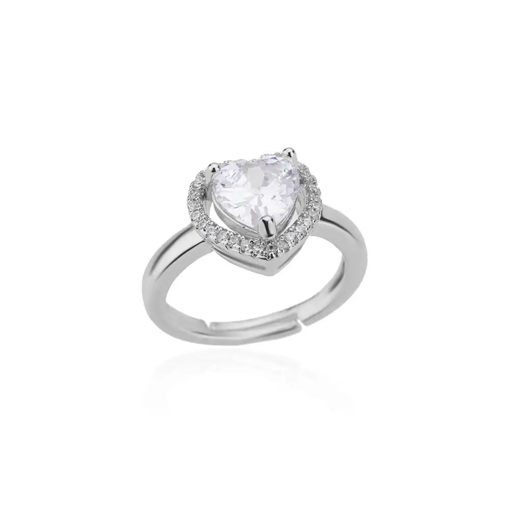 Gold Heart Love Ring