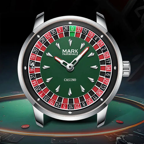 Casino Roulette Dial Men’s Quartz Watch 🎰