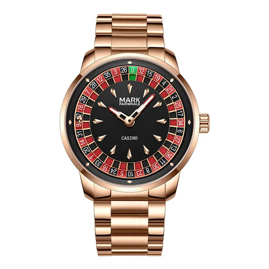 Casino Roulette Men's Watch 🎰
