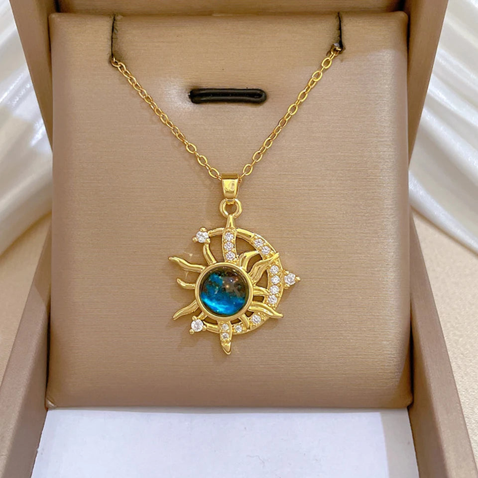 Moon Star Pendant