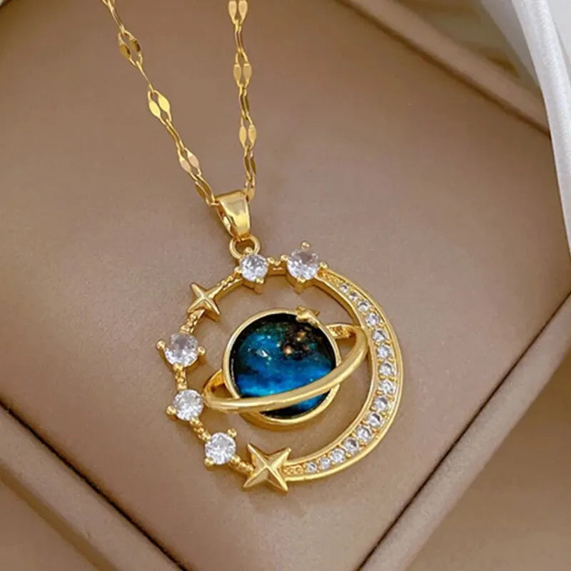 Moon Star Pendant