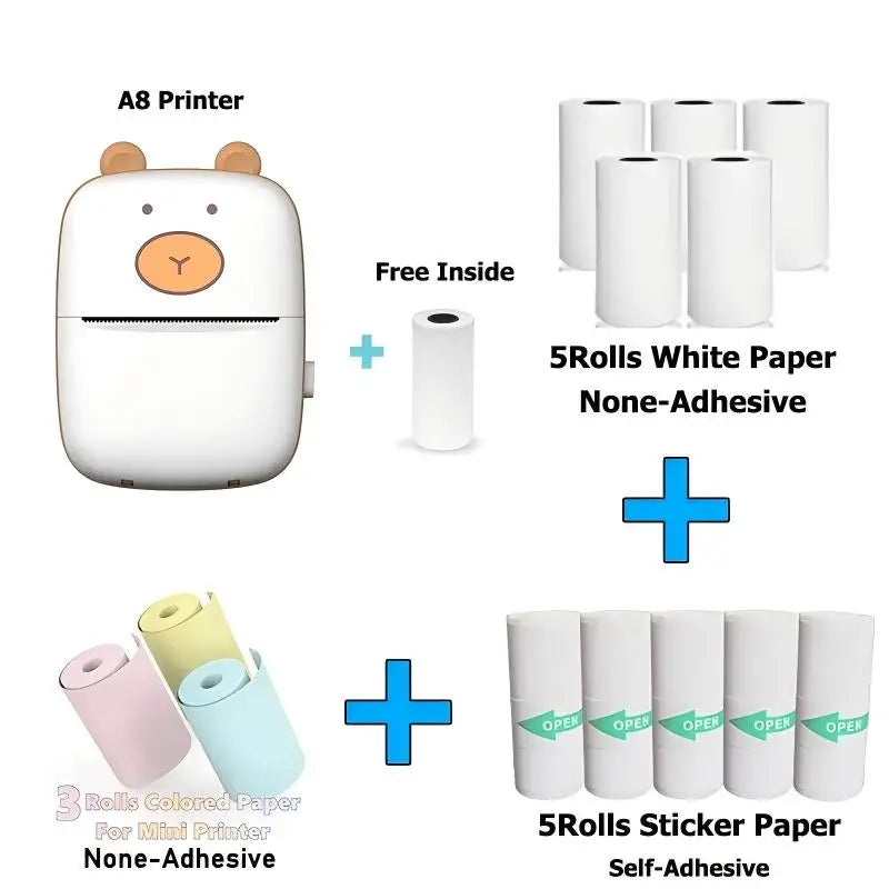 Mini Portable Thermal Printer